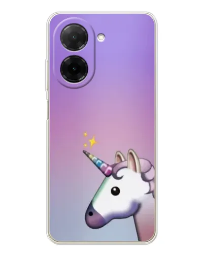 Чехол для Xiaomi Poco C71 с картинкой «Единорог градиент» Чехол для Xiaomi Poco C71 с картинкой «Единорог градиент»