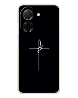 Чехол для Xiaomi Poco C71 с картинкой «Тонкий крест» Чехол для Xiaomi Poco C71 с картинкой «Тонкий крест»