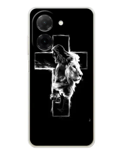 Чехол для Xiaomi Poco C71 с картинкой «Сияющий крест Jesus» Чехол для Xiaomi Poco C71 с картинкой «Сияющий крест Jesus»