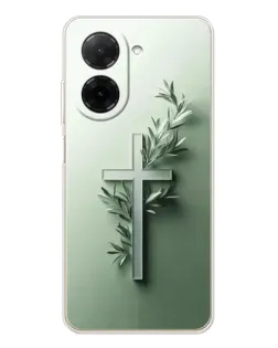 Чехол для Xiaomi Poco C71 с картинкой «Оливковая ветвь» Чехол для Xiaomi Poco C71 с картинкой «Оливковая ветвь»