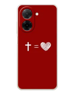 Чехол для Xiaomi Poco C71 с картинкой «Уравнение любви» Чехол для Xiaomi Poco C71 с картинкой «Уравнение любви»