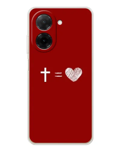 Чехол для Xiaomi Poco C71 с картинкой «Уравнение любви» Чехол для Xiaomi Poco C71 с картинкой «Уравнение любви»