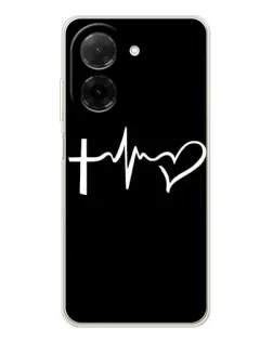 Чехол для Xiaomi Poco C71 с картинкой «Пульс веры» Чехол для Xiaomi Poco C71 с картинкой «Пульс веры»