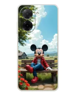 Чехол для Xiaomi Poco C71 с картинкой «Микки на скамейке» Чехол для Xiaomi Poco C71 с картинкой «Микки на скамейке»