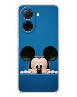 Чехол для Xiaomi Poco C71 с картинкой «Микки выглядывает» Чехол для Xiaomi Poco C71 с картинкой «Микки выглядывает»