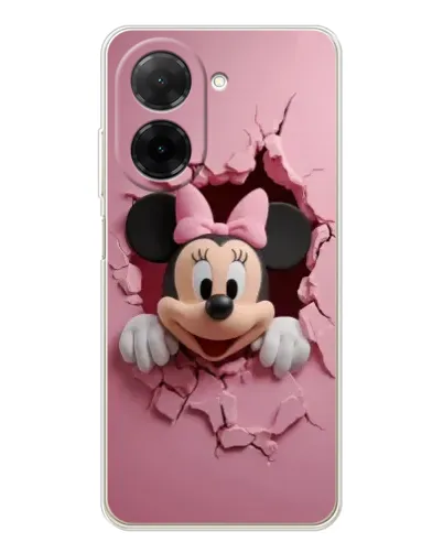 Чехол для Xiaomi Poco C71 с картинкой «Минни сквозь стену» Чехол для Xiaomi Poco C71 с картинкой «Минни сквозь стену»