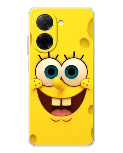 Чохол для Xiaomi Poco C71 з картинкою «Губка Боб посмішка» Чохол для Xiaomi Poco C71 з картинкою «Губка Боб посмішка»