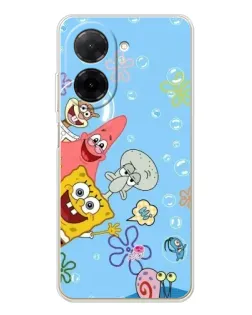 Чехол для Xiaomi Poco C71 с картинкой «Веселые пузырьки» Чехол для Xiaomi Poco C71 с картинкой «Веселые пузырьки»