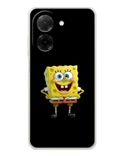 Чехол для Xiaomi Poco C71 с картинкой «Классический Губка Боб» Чехол для Xiaomi Poco C71 с картинкой «Классический Губка Боб»
