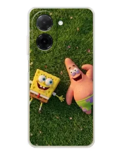 Чехол для Xiaomi Poco C71 с картинкой «Друзья на лужайке» Чехол для Xiaomi Poco C71 с картинкой «Друзья на лужайке»