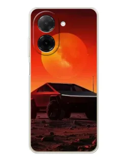 Чехол для Xiaomi Poco C71 с картинкой «Cybertruck на Марсе» Чехол для Xiaomi Poco C71 с картинкой «Cybertruck на Марсе»