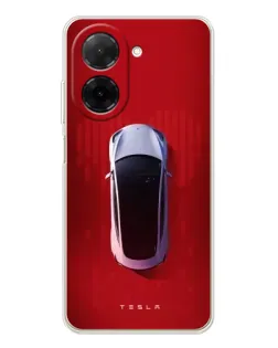 Чехол для Xiaomi Poco C71 с картинкой «Tesla Top View» Чехол для Xiaomi Poco C71 с картинкой «Tesla Top View»