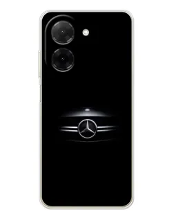 Чехол для Xiaomi Poco C71 с картинкой «Mercedes — абстрактные линии» Чехол для Xiaomi Poco C71 с картинкой «Mercedes — абстрактные линии»