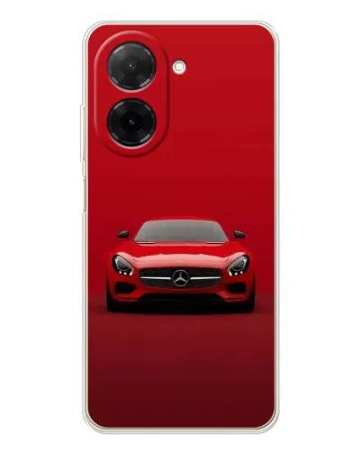Чехол для Xiaomi Poco C71 с картинкой «Красный Mercedes AMG» Чехол для Xiaomi Poco C71 с картинкой «Красный Mercedes AMG»