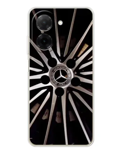 Чехол для Xiaomi Poco C71 с картинкой «Диск Mercedes» Чехол для Xiaomi Poco C71 с картинкой «Диск Mercedes»