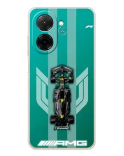 Чехол для Xiaomi Poco C71 с картинкой «Mercedes AMG Petronas» Чехол для Xiaomi Poco C71 с картинкой «Mercedes AMG Petronas»