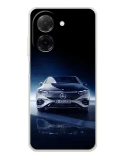 Чехол для Xiaomi Poco C71 с картинкой «Ночной Mercedes EQ» Чехол для Xiaomi Poco C71 с картинкой «Ночной Mercedes EQ»