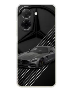 Чехол для Xiaomi Poco C71 с картинкой «Mercedes AMG — графика» Чехол для Xiaomi Poco C71 с картинкой «Mercedes AMG — графика»