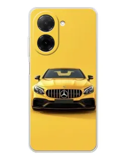 Чехол для Xiaomi Poco C71 с картинкой «Желтый Mercedes GT» Чехол для Xiaomi Poco C71 с картинкой «Желтый Mercedes GT»