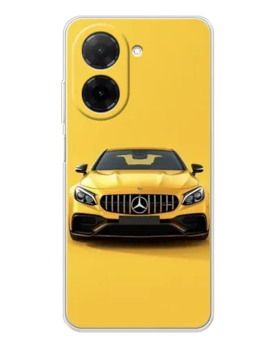 Чехол для Xiaomi Poco C71 с картинкой «Желтый Mercedes GT» Чехол для Xiaomi Poco C71 с картинкой «Желтый Mercedes GT»