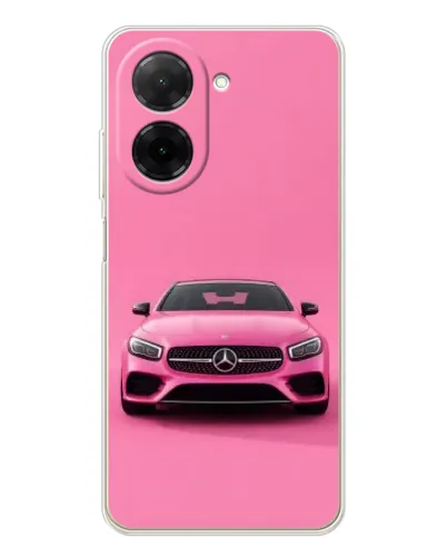 Чехол для Xiaomi Poco C71 с картинкой «Розовый Mercedes AMG» Чехол для Xiaomi Poco C71 с картинкой «Розовый Mercedes AMG»