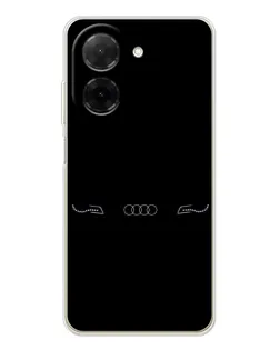 Чехол для Xiaomi Poco C71 с картинкой «Audi — световой подпись» Чехол для Xiaomi Poco C71 с картинкой «Audi — световой подпись»