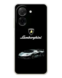 Чехол для Xiaomi Poco C71 с картинкой «Логотип Lamborghini классика» Чехол для Xiaomi Poco C71 с картинкой «Логотип Lamborghini классика»