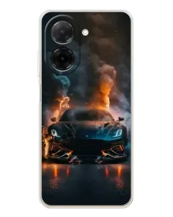 Чехол для Xiaomi Poco C71 с картинкой «Lamborghini дымная эстетика» Чехол для Xiaomi Poco C71 с картинкой «Lamborghini дымная эстетика»