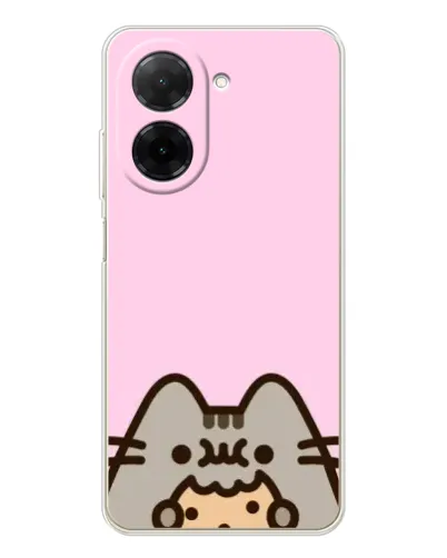 Чохол для Xiaomi Poco C71 з картинкою «Pusheen та печиво» Чохол для Xiaomi Poco C71 з картинкою «Pusheen та печиво»