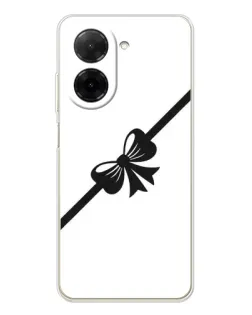 Чехол для Xiaomi Poco C71 с картинкой «Диагональный бант» Чехол для Xiaomi Poco C71 с картинкой «Диагональный бант»