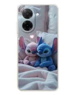 Чохол для Xiaomi Poco C71 з картинкою «Плюшеві Стіч Ангел»