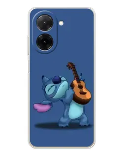 Чохол для Xiaomi Poco C71 з картинкою «Стіч з укулеле»