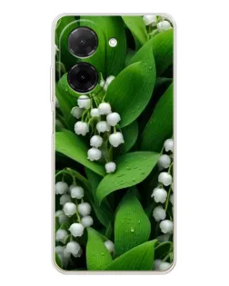 Чехол для Xiaomi Poco C71 с картинкой «Ландыши в зелени» Чехол для Xiaomi Poco C71 с картинкой «Ландыши в зелени»