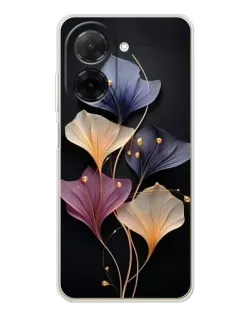 Чехол для Xiaomi Poco C71 с картинкой «Лиловые цветы грации» Чехол для Xiaomi Poco C71 с картинкой «Лиловые цветы грации»