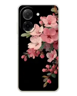 Чехол для Xiaomi Poco C71 с картинкой «Розовая ветка сакуры» Чехол для Xiaomi Poco C71 с картинкой «Розовая ветка сакуры»