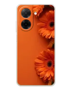 Чехол для Xiaomi Poco C71 с картинкой «Оранжевые герберы» Чехол для Xiaomi Poco C71 с картинкой «Оранжевые герберы»