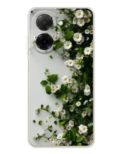 Чехол для Xiaomi Poco C71 с картинкой «Ветка мелких белых цветов» Чехол для Xiaomi Poco C71 с картинкой «Ветка мелких белых цветов»
