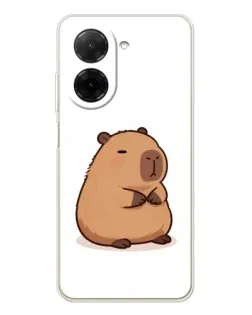 Чехол для Xiaomi Poco C71 с картинкой «Толстенькая капибара» Чехол для Xiaomi Poco C71 с картинкой «Толстенькая капибара»