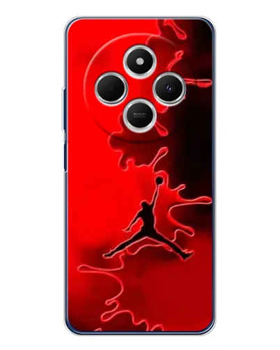 Чехол для Xiaomi Poco C75 с картинкой «Jordan Red Smoke» Чехол для Xiaomi Poco C75 с картинкой «Jordan Red Smoke»