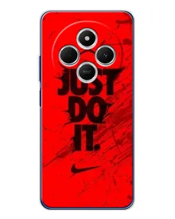 Чохол для Xiaomi Poco C75 з картинкою «Nike Just Do It» Чохол для Xiaomi Poco C75 з картинкою «Nike Just Do It»