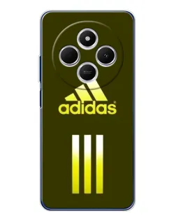 Чехол для Xiaomi Poco C75 с картинкой «Оливковый градиент Adidas»