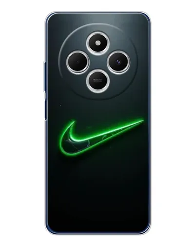 Чехол для Xiaomi Poco C75 с картинкой «Неоновый контур Nike» Чехол для Xiaomi Poco C75 с картинкой «Неоновый контур Nike»