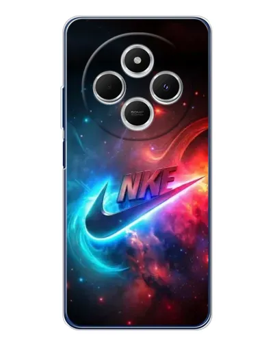 Чехол для Xiaomi Poco C75 с картинкой «Огненный логотип Nike» Чехол для Xiaomi Poco C75 с картинкой «Огненный логотип Nike»