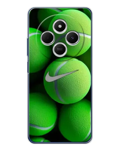 Чехол для Xiaomi Poco C75 с картинкой «Теннисные мячи Найк» Чехол для Xiaomi Poco C75 с картинкой «Теннисные мячи Найк»