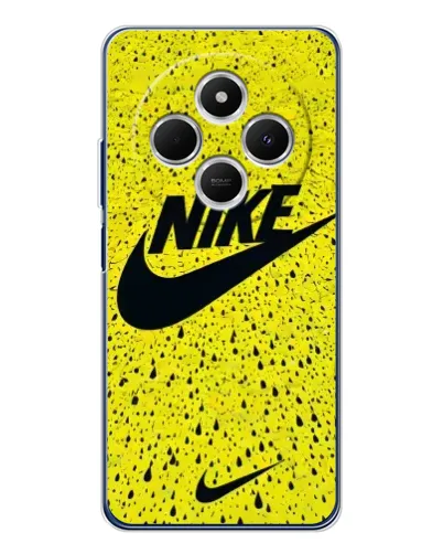 Чехол для Xiaomi Poco C75 с картинкой «Желтый текстурный Nike» Чехол для Xiaomi Poco C75 с картинкой «Желтый текстурный Nike»