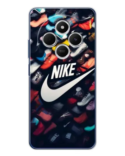 Чехол для Xiaomi Poco C75 с картинкой «Коллекция кроссовок Nike» Чехол для Xiaomi Poco C75 с картинкой «Коллекция кроссовок Nike»