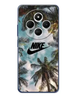 Чохол для Xiaomi Poco C75 з картинкою «Тропічний принт Nike»