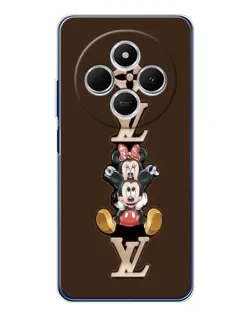 Чехол для Xiaomi Poco C75 с картинкой «LV и Микки Маус» Чехол для Xiaomi Poco C75 с картинкой «LV и Микки Маус»