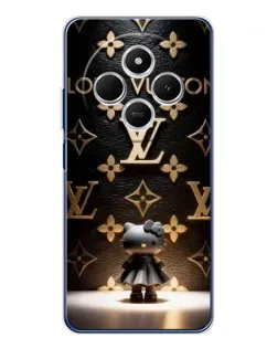 Чохол для Xiaomi Poco C75 з картинкою «Монограма з фігурою»
