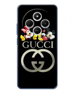 Чехол для Xiaomi Poco C75 с картинкой «Gucci — герои Disney» Чехол для Xiaomi Poco C75 с картинкой «Gucci — герои Disney»